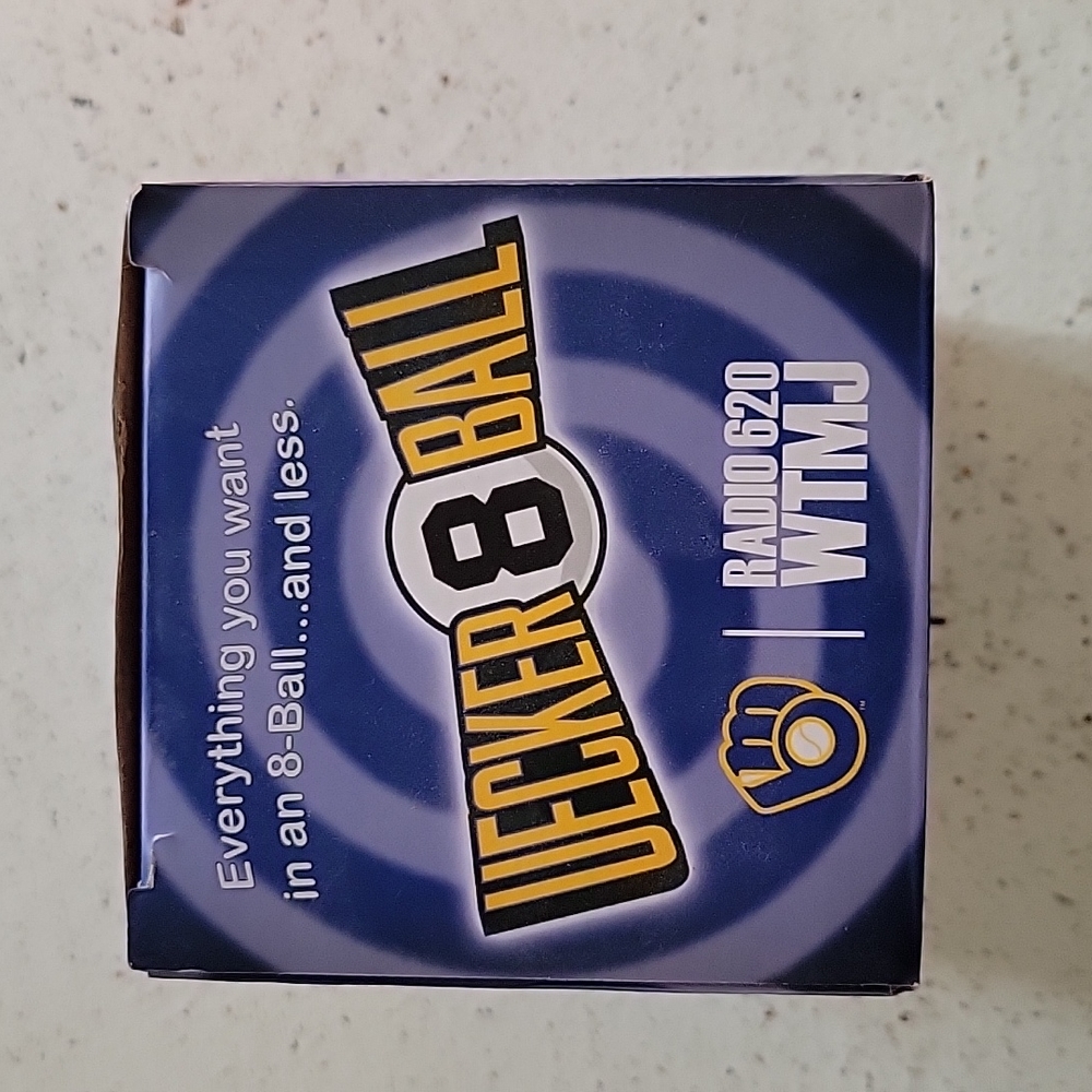 MLB Milwaukee Brewers Bob Uecker 8 Ball - Picture 2 of 6